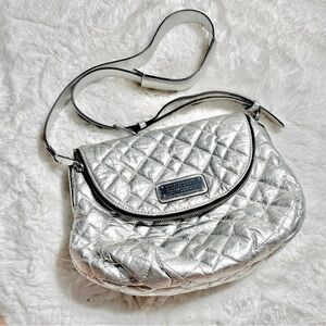 ❣️ MARC by Marc Jacobs: Silver Natasha Quilted Crossbody | Authentic PRE-LOVED❣️